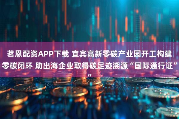茗恩配资APP下载 宜宾高新零碳产业园开工构建零碳闭环 助出海企业取得碳足迹溯源“国际通行证”