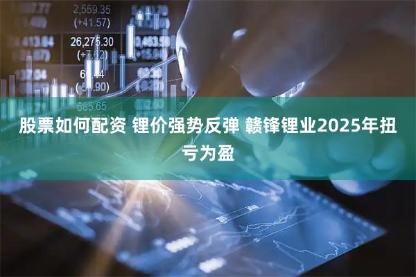 股票如何配资 锂价强势反弹 赣锋锂业2025年扭亏为盈