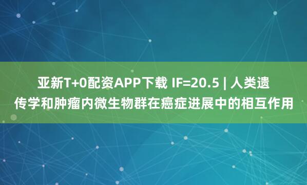 亚新T+0配资APP下载 IF=20.5 | 人类遗传学和肿瘤内微生物群在癌症进展中的相互作用