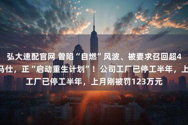 弘大速配官网 曾陷“自燃”风波、被要求召回超49万台充电宝的罗马仕，正“启动重生计划”！公司工厂已停工半年，上月刚被罚123万元